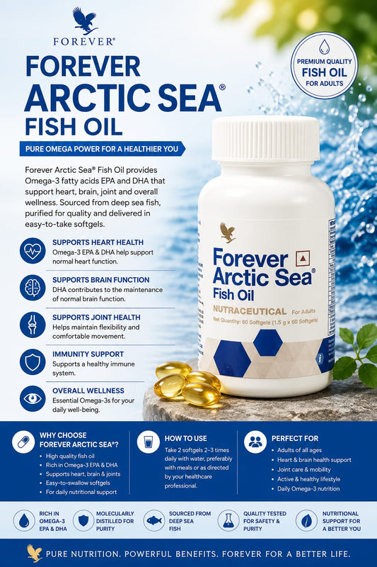 ARCTIC SEA FISH OIL TABLETS UNIT 60N