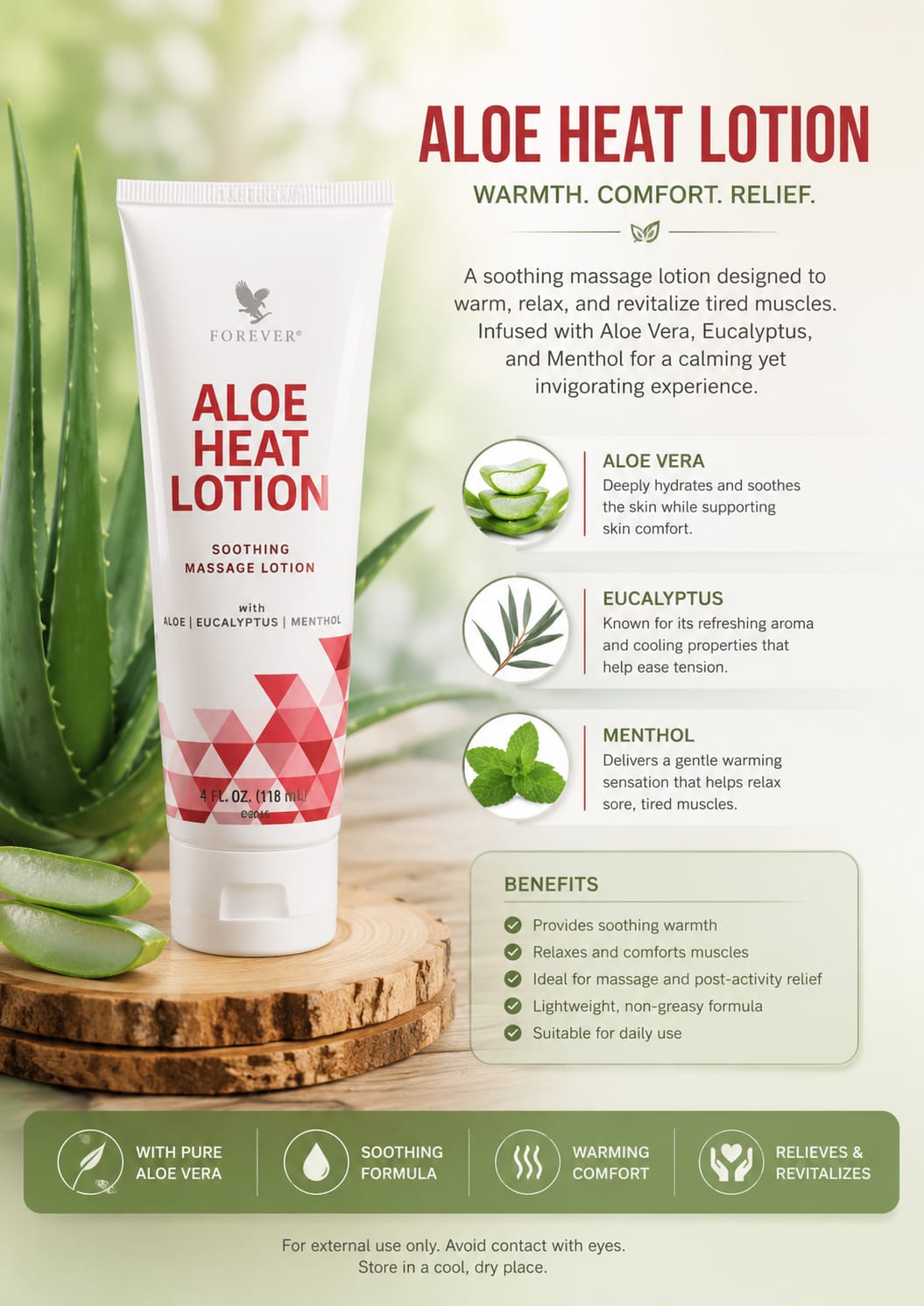 ALOE HEAT LOTION